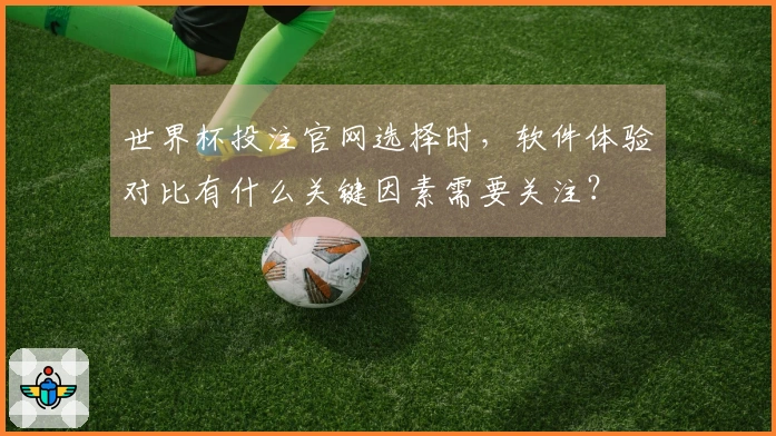 世界杯投注官网选择时，软件体验对比有什么关键因素需要关注？