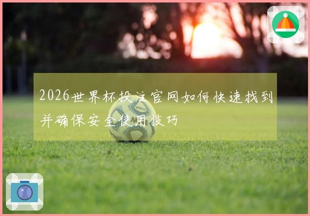 2026世界杯投注官网如何快速找到并确保安全使用技巧